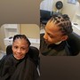 (Braided)/Marley Scalp Twist/updo