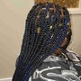 Box Braids with extension