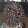 Perm rod set on locs or style