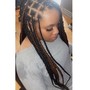 Box Braids touch up