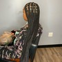 Stitch braids w/body wave hair (extra if I provide the hair)