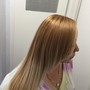 Half-up Half-down ponytail