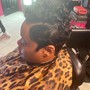 Cut/ Partial Relaxer /Texturizer / leave out edges