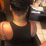 Partial Quick Weave, Short Cut  spot relaxer