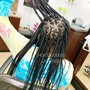 Jumbo Box Braids short