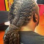 Small knotless braids