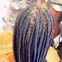 Small knotless braids