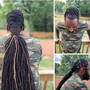 Small knotless braids