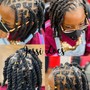 Kid's Braids 5 & under (real hair)