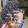 Full Retwist - Up to Shoulder Length w/ Basic Style