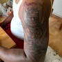 Full back tattoo