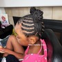 Kid's Braids Medium without extensions