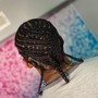 Box braids no hair