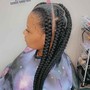 Kids boho deep wave full knotless