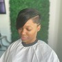 Pixie cut w/ relaxer (Deposit)