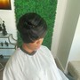 Pixie cut w/ relaxer (Deposit)