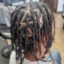 Cornrows w/ Design