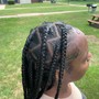 Half Versatile Fulani-Half Sew-in