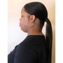 Extended weave ponytail