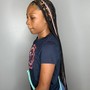 Stitch braids w/body wave hair (extra if I provide the hair)