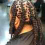 Individual Braids on natural hair (whole head)