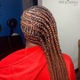 Small Knotless Braids