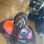 Braiding hair ombre