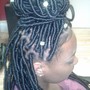 Small and medium knotless touch up