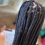 Hair Included !Extra Small Knotless Braids