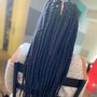 Hair Included !Extra Small Knotless Braids