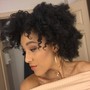 Bantu Knot twist out