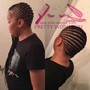 Medium knotless/ box Braids