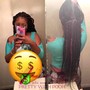 Small knotless/ Box Braids