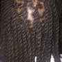 Micro Loc with Extensions 100% Human Hair