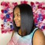 Natural Hair Blowdry and Trim