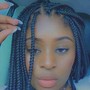 Jumbo knotless Box Braids