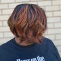 Weave extension color (ombré)