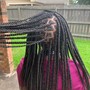 Knotless  Braids (medium large)