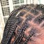 Medium Knotless Braids