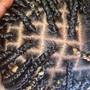 Full Individual Braids (pinched)