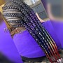 *Colored braiding hair