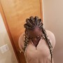 Cornrows ( Natural hair straight back cornrow no added hair)