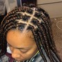 Box Braids touch up