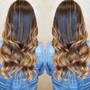 Face framing balayage