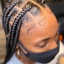 4) Stitch Braids (No Hair Added