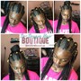 Add beads to braids