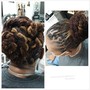 "Natural Hair" Updo