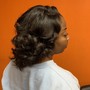 Shampoo/Blowdry(relaxed hair only)