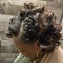 Flat 2 strand twist out