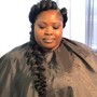 REMOVE quick weave/crochet/feedin braid